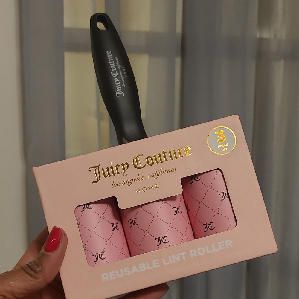 Juicy Couture Pink Lint Roller Set